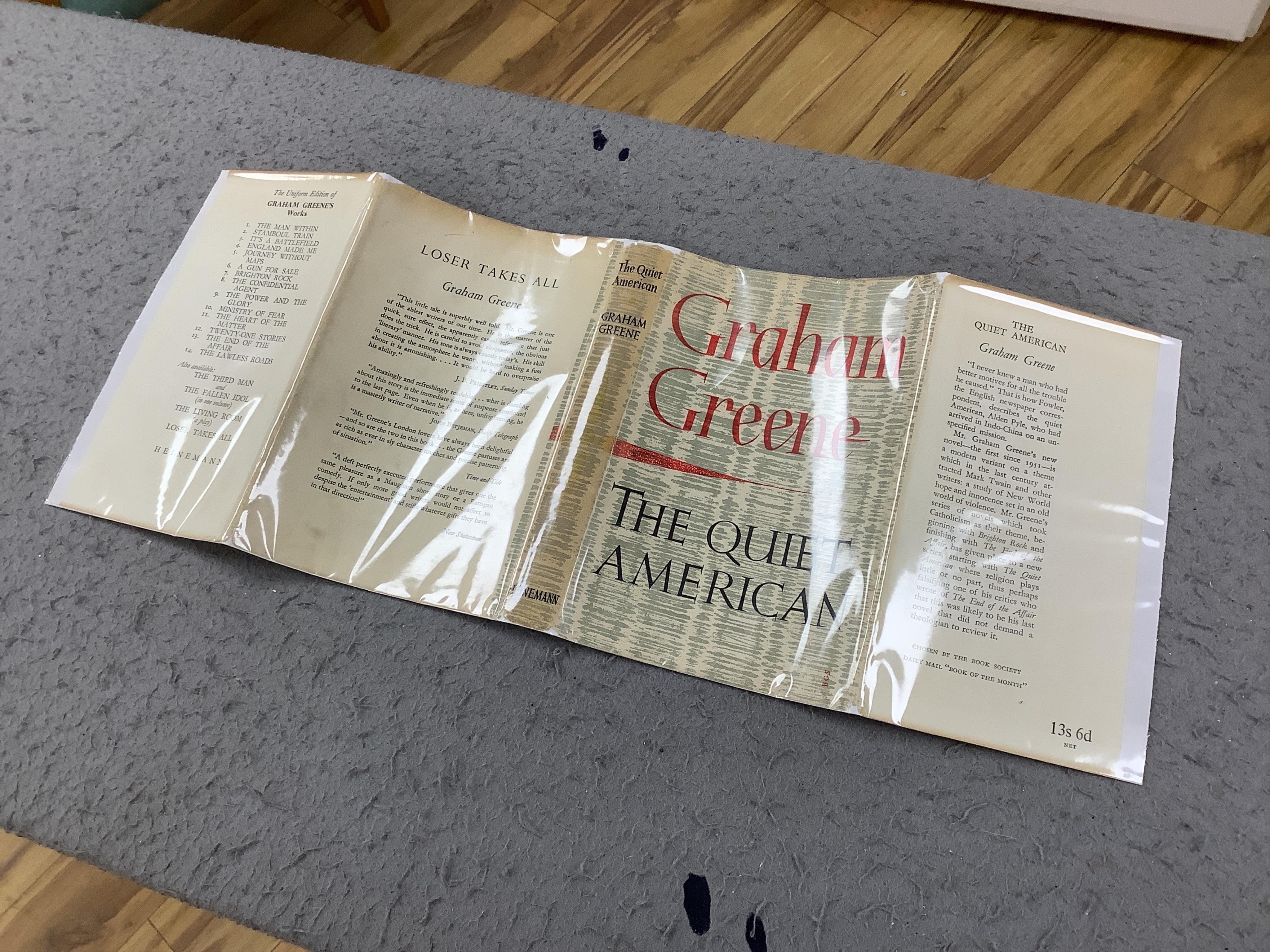 Greene, Graham - The Quiet American, 1st edition, William Heinemann, London, 1955